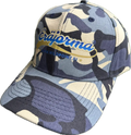 Eräjorma Camo Baseball-lippis sinisellä maastokuviolla