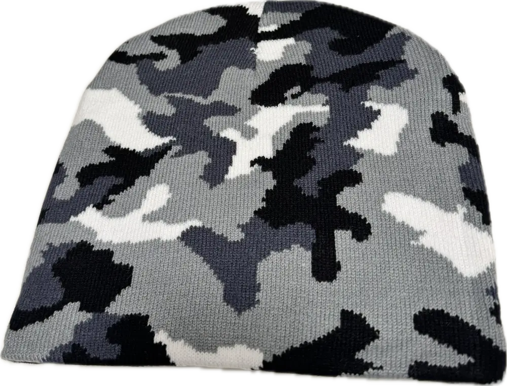 Eräjorma maastokuvioitu liekkipipo neulottu - outlet poisto - beanie eräjormien pakollinen päähine pipo