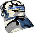 Eväjorma sininen camouflage baseball lippis - outlet poisto - lippis kalastajille retkeilyvarusteet verkkokaupasta 1 €