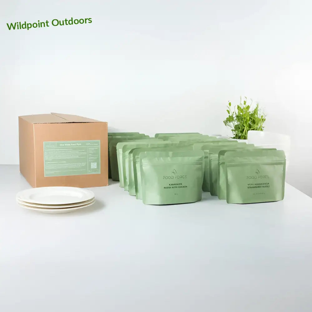 Food force 7 päivän ruokapakkaus 21 ateriaa - viikon ruokapaketti retkeily 115 €