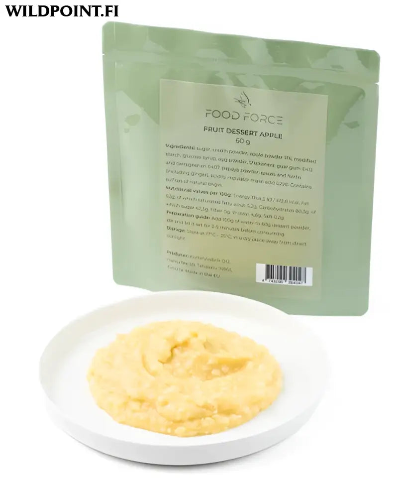 Food force hedelmäjälkiruoka omena 60g (v g)