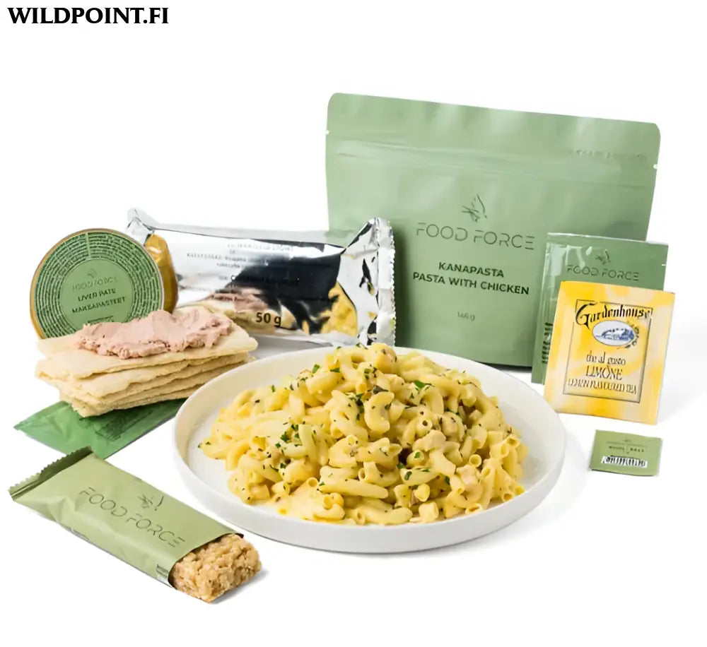 Food force kanapasta mre ateriapaketti