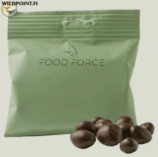 Food Force Karviaismarjoja tummassa suklaassa 50g (L,V,G)