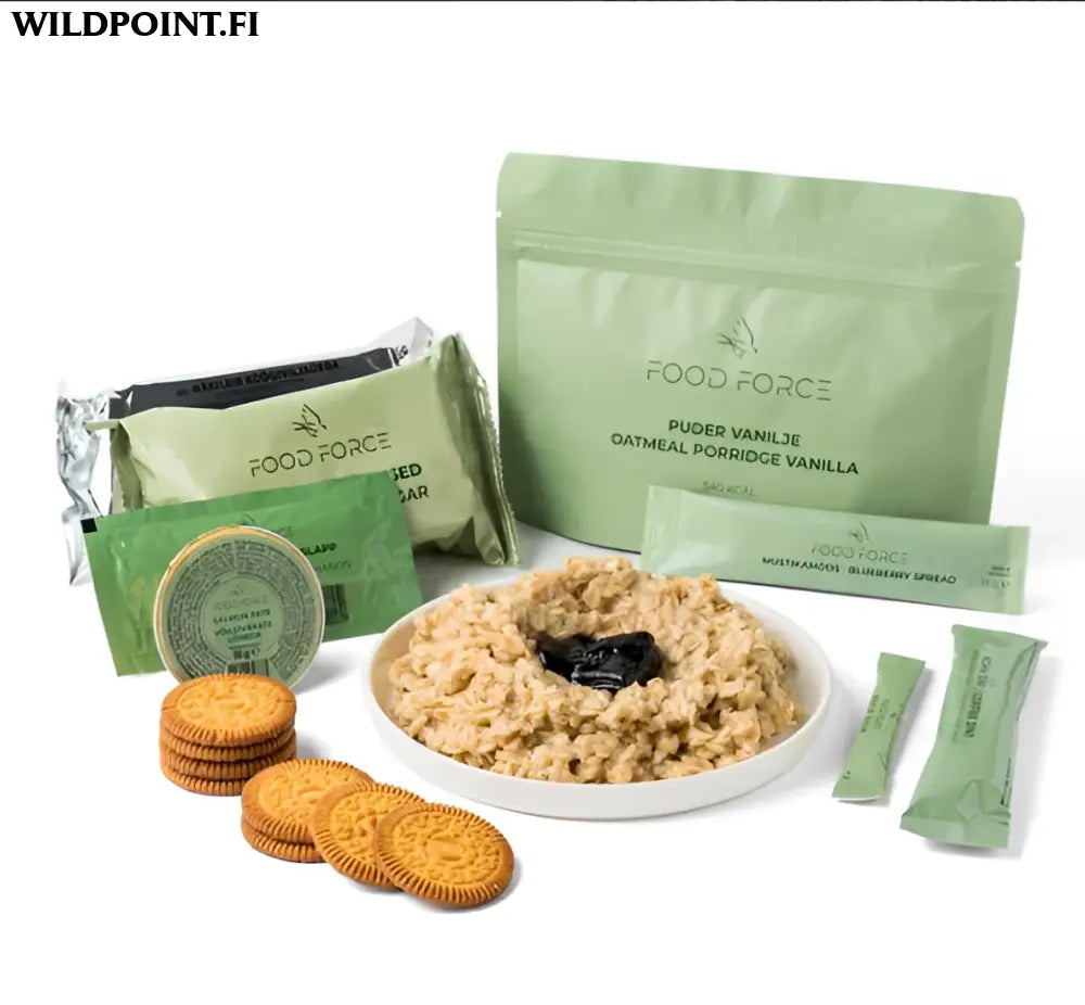 Food force kaurapuuro vaniljapuuro aamiainen