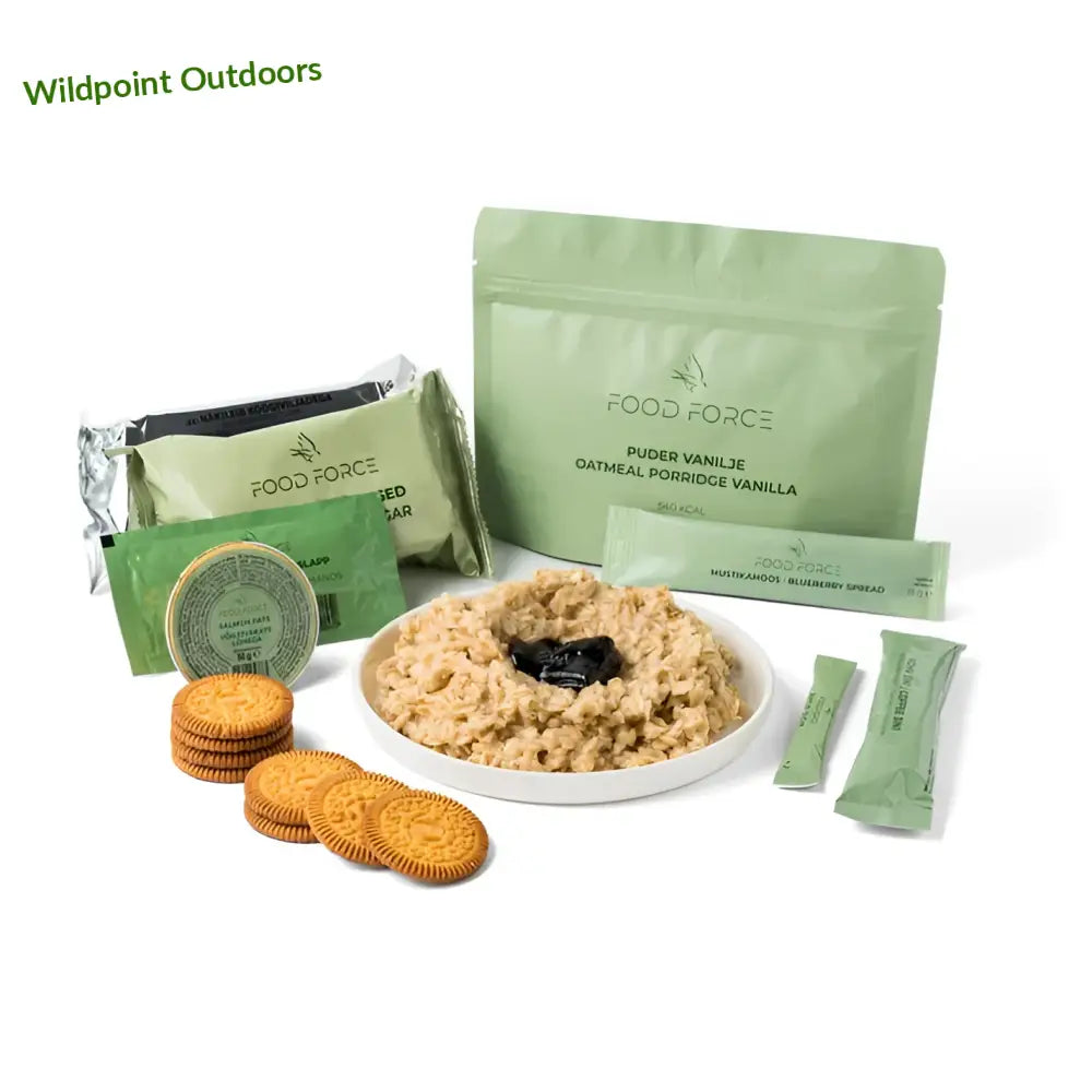 Food force kaurapuuro vaniljapuuro valmis-aamiainen - retkeily 9,50 €