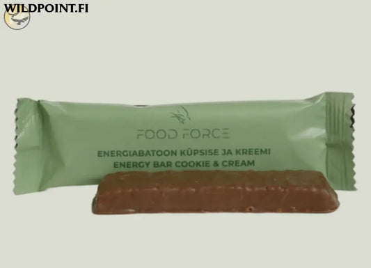 Food Force Keksi ja kermalla maustettu päällystetty energiapatukka 50g (V)