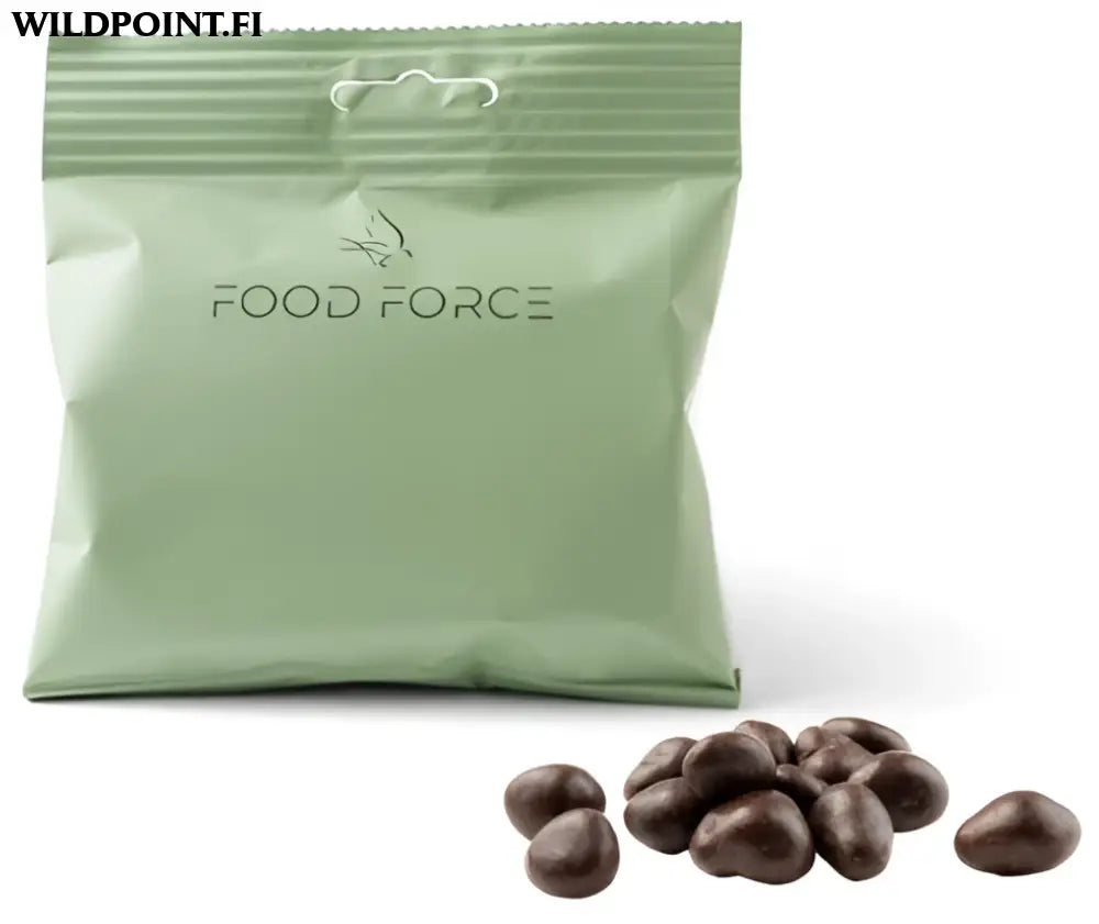 Food force mansikat tummassa suklaassa 50g (l,v,g)
