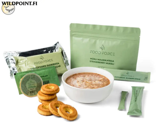 Food Force Mansikka-mysli aamiainen