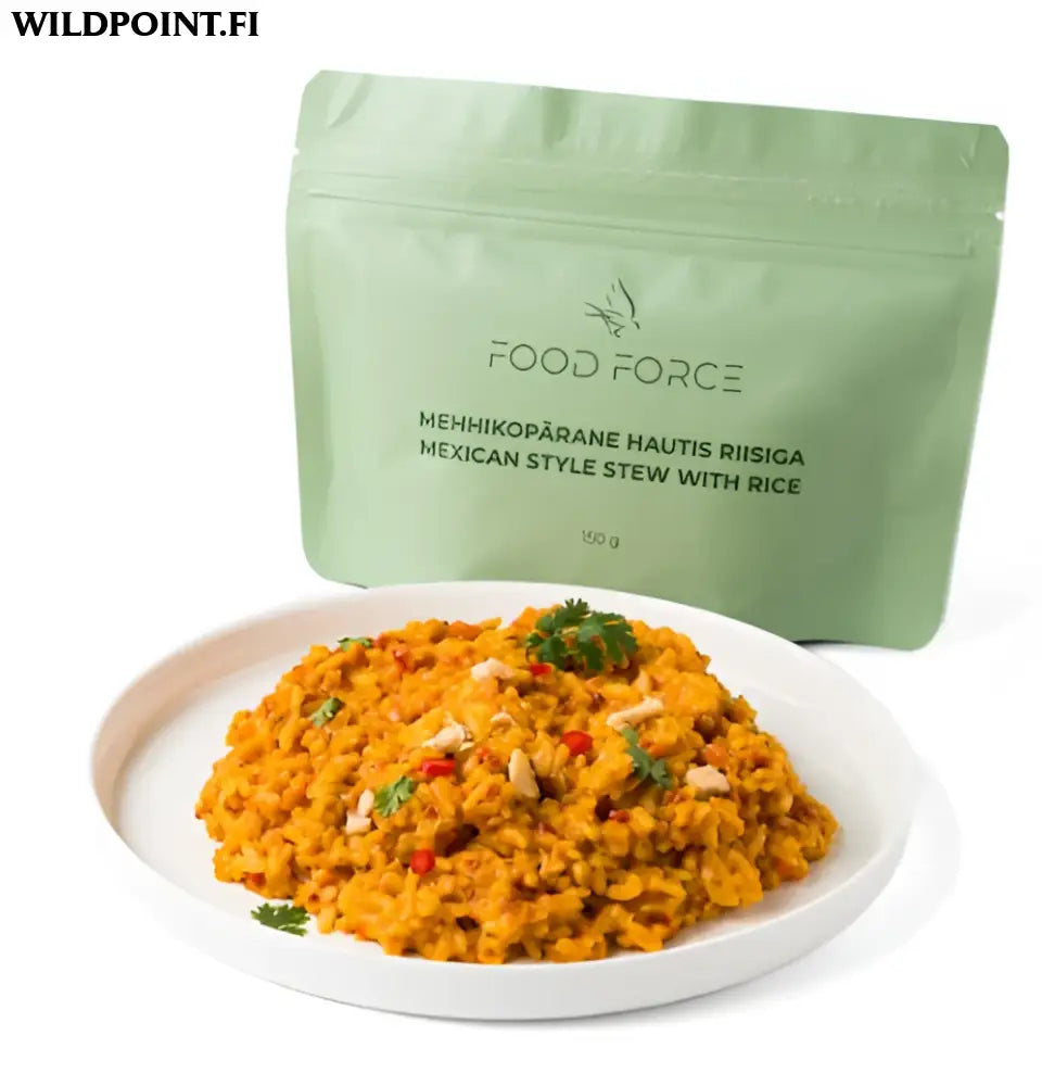 Food force meksikolainen muhennos riisillä 150g