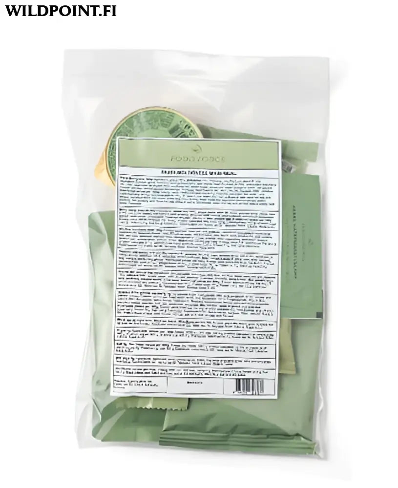 Food force pasta bolognese mre ateriapaketti