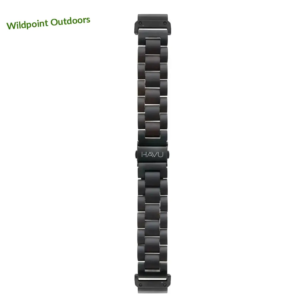 Garmin quickfit puinen ranneke eebenpuu - 20mm - kellojen rannekkeet - wildpoint retkeily 59 €