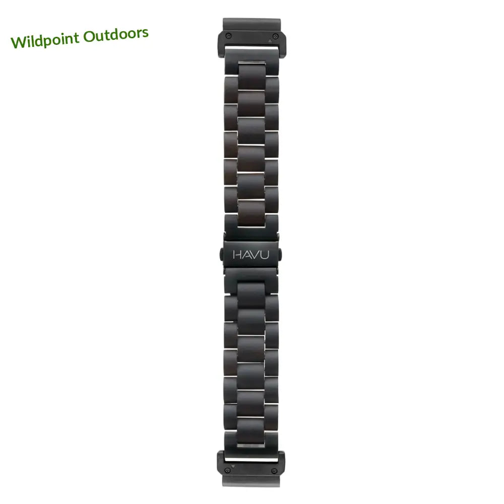 Garmin quickfit puinen ranneke eebenpuu - 26mm - kellojen rannekkeet - wildpoint retkeily 59 €