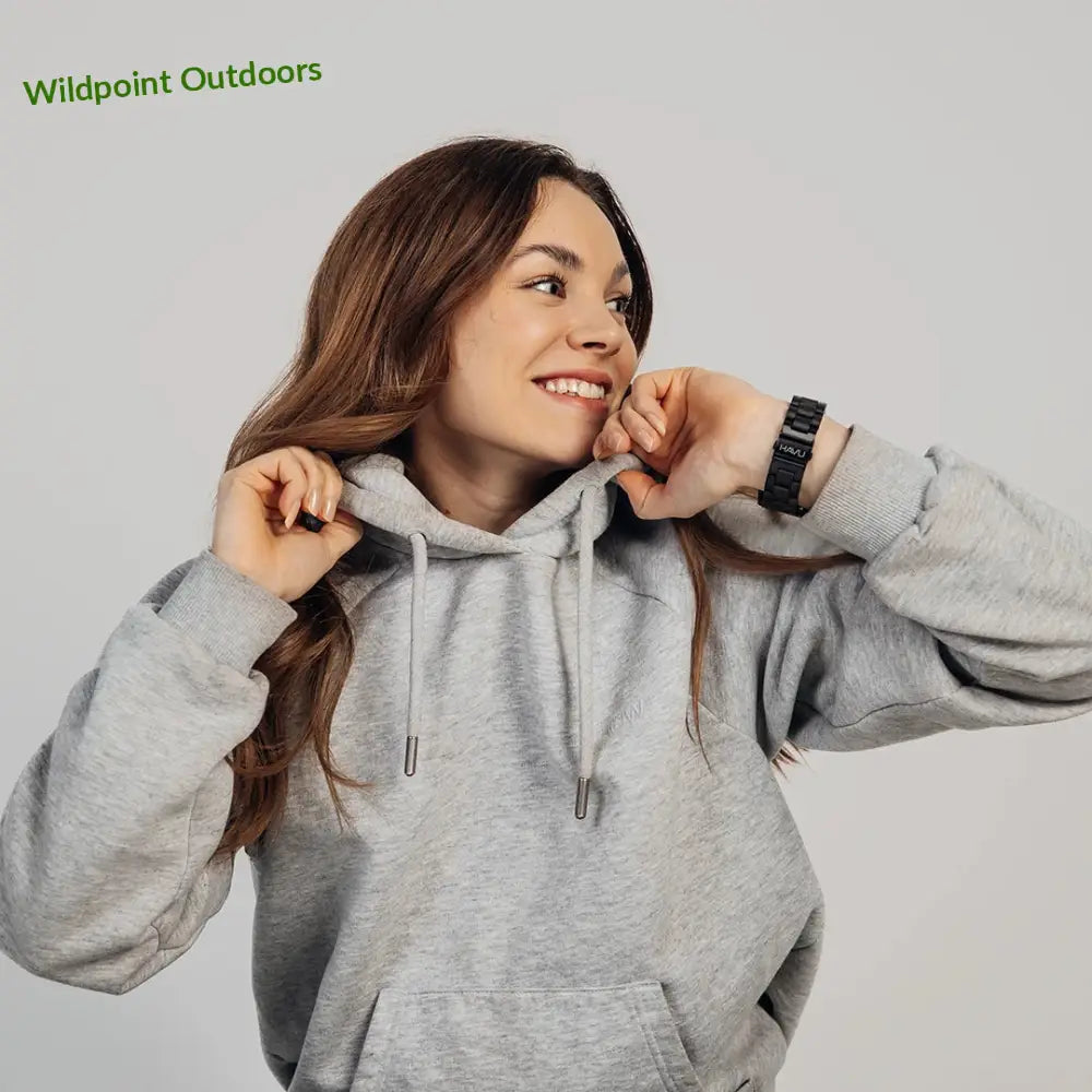 Garmin quickfit puinen ranneke eebenpuu - kellojen rannekkeet - wildpoint retkeily