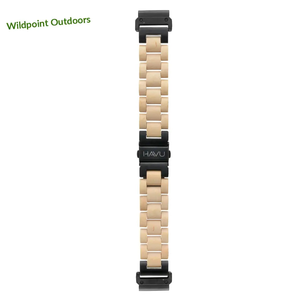 Garmin quickfit puinen ranneke koivu - 22mm - kellojen rannekkeet puinen ranneke koivu retkeily 59 €