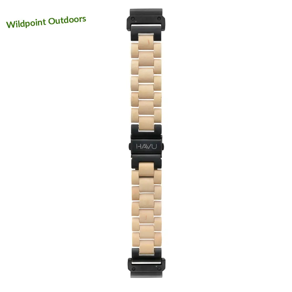 Garmin quickfit puinen ranneke koivu - 26mm - kellojen rannekkeet puinen ranneke koivu retkeily 59 €