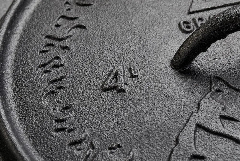 Groenberg askja valurautapata 4 l ø25 cm - wildpoint retkeilyvarusteet verkkokaupasta 58,90 €