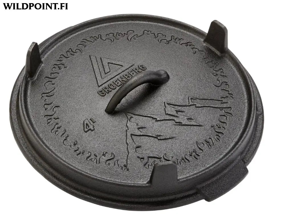 Groenberg askja valurautapata 4 l ø25 cm