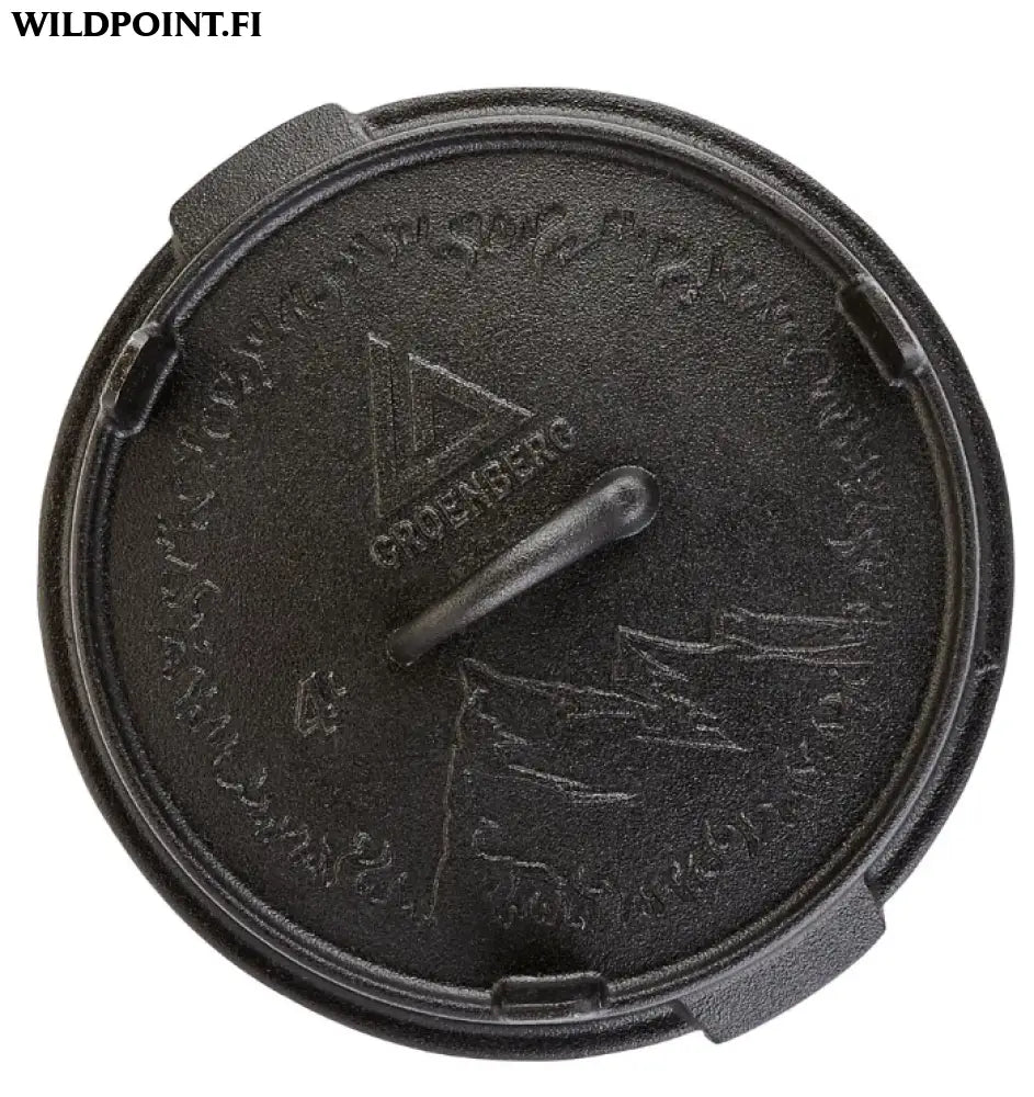 Groenberg askja valurautapata 4 l ø25 cm