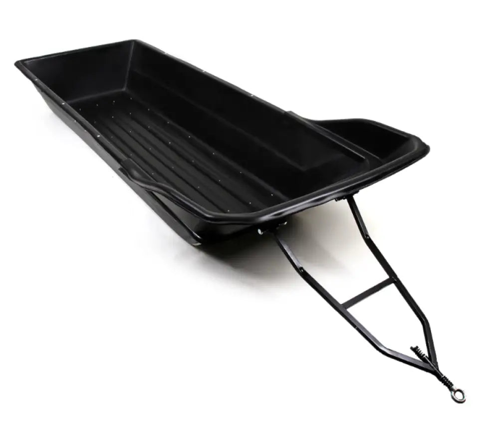 Haghus ahkio vetoaisalla ja lumisuojalla 230x80x35cm - mönkijän tai moottorikelkan perään retkeilyvarusteet