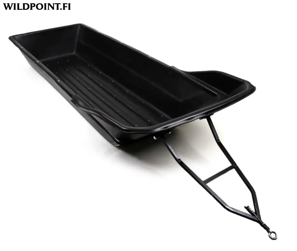 Haghus ahkio vetoaisalla ja lumisuojalla 230x80x35cm