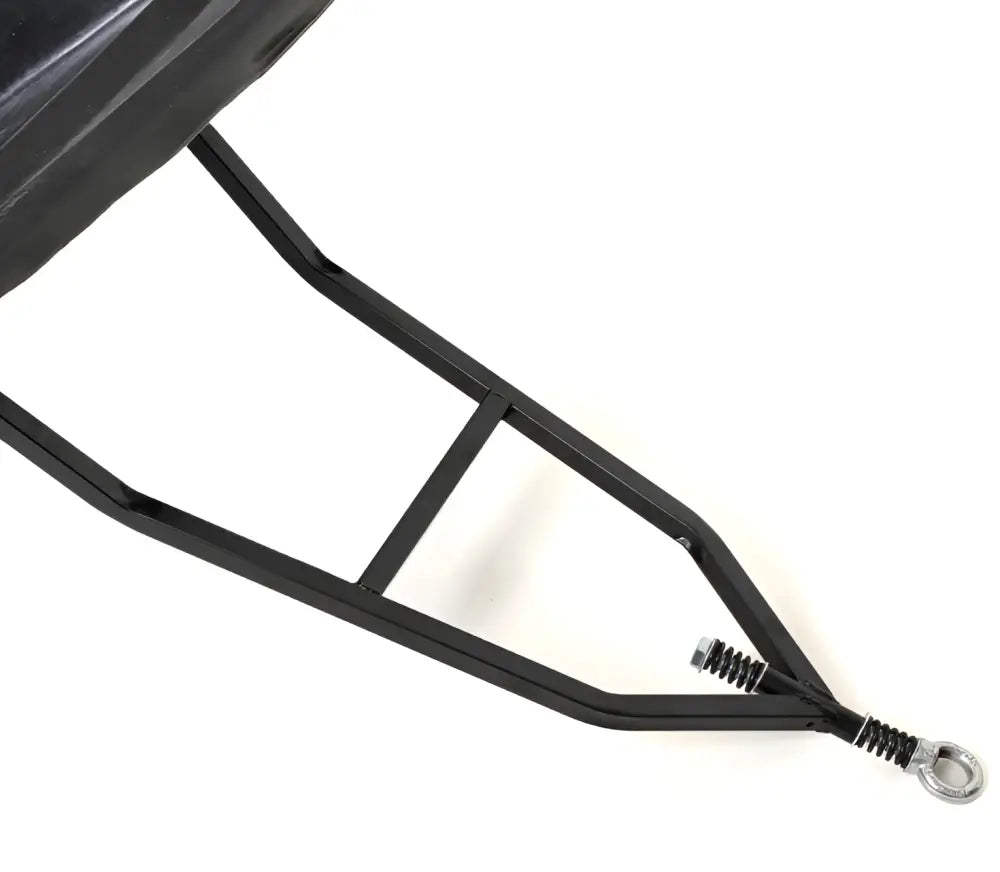 Haghus ahkio vetoaisalla ja lumisuojalla 230x80x35cm - mönkijän tai moottorikelkan perään retkeilyvarusteet