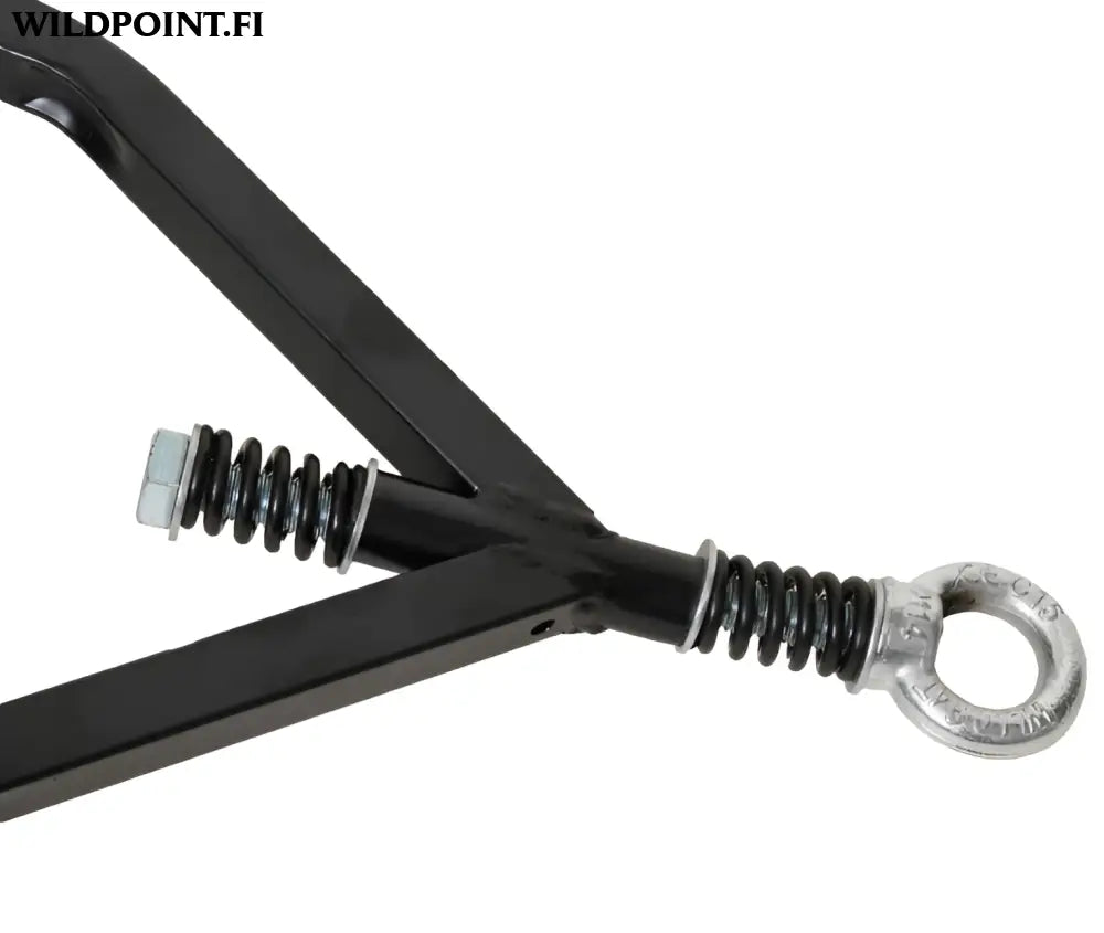 Haghus ahkio vetoaisalla ja lumisuojalla 230x80x35cm