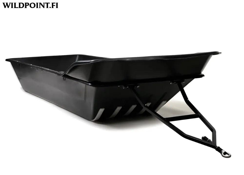 Haghus ahkio vetoaisalla ja lumisuojalla 230x80x35cm