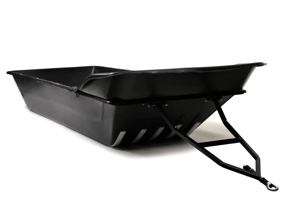 Haghus ahkio vetoaisalla ja lumisuojalla 230x80x35cm - mönkijän tai moottorikelkan perään retkeilyvarusteet