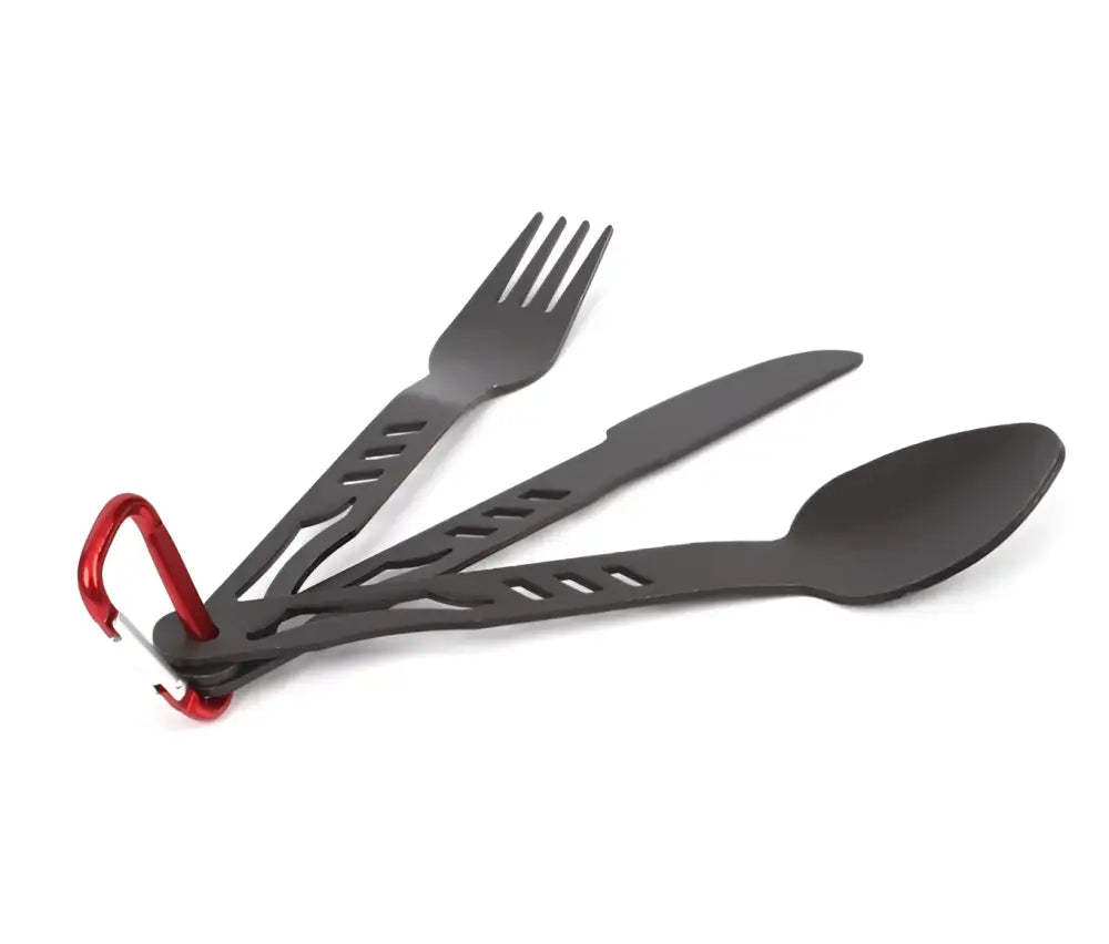 Haghus alumiiniset retkiaterimet karabiinilla - retkeilyvarusteet verkkokaupasta 9,75 €