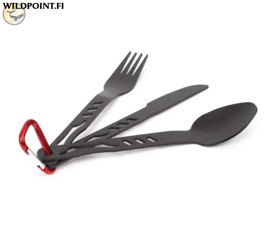 Haghus alumiiniset retkiaterimet karabiinilla