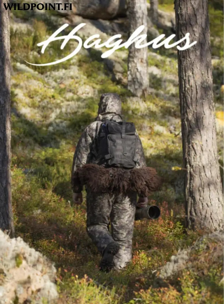 Haghus hossa kevyt anorakkipuku camokuosilla ja sääskiverkolla