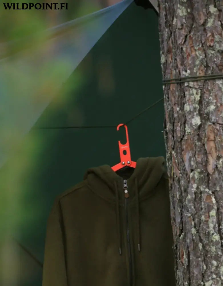 Haghus kokoontaittuva retkihenkari