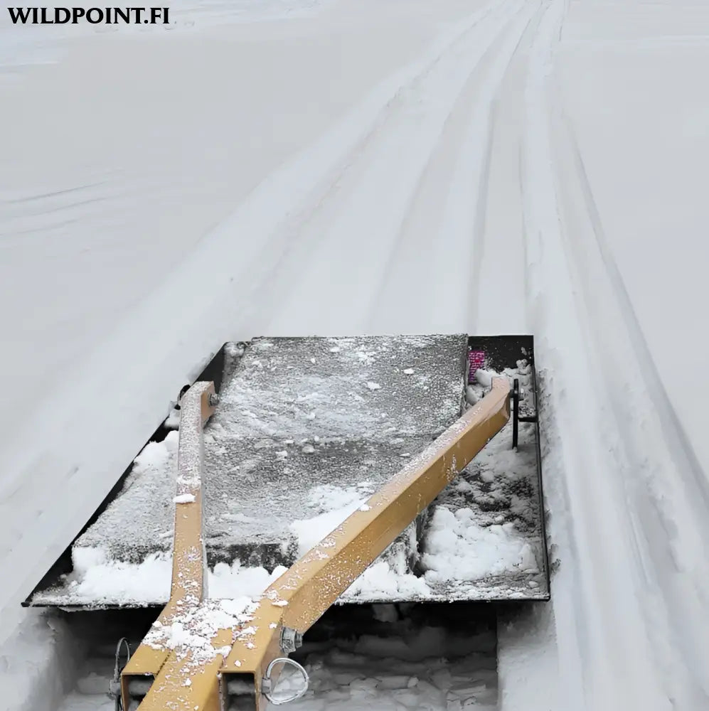 Haghus latuhöylä ski track machine fis mitoilla