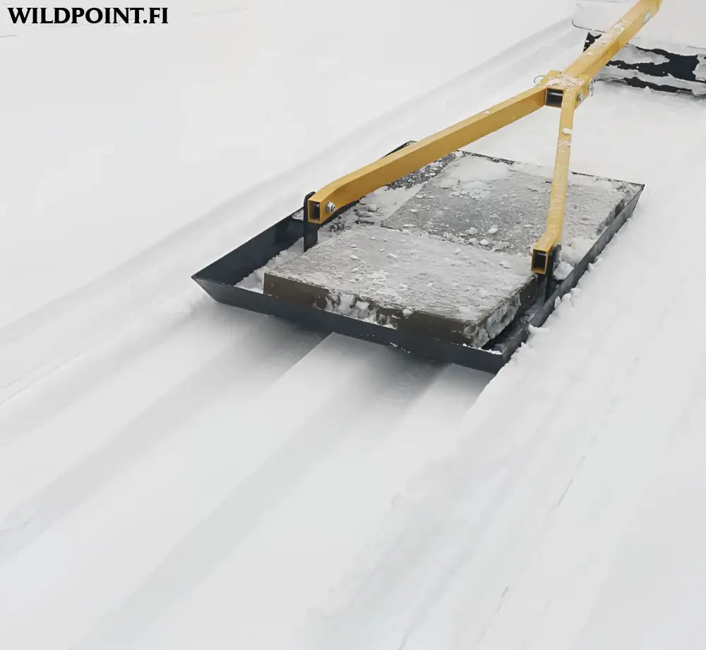 Haghus latuhöylä ski track machine fis mitoilla