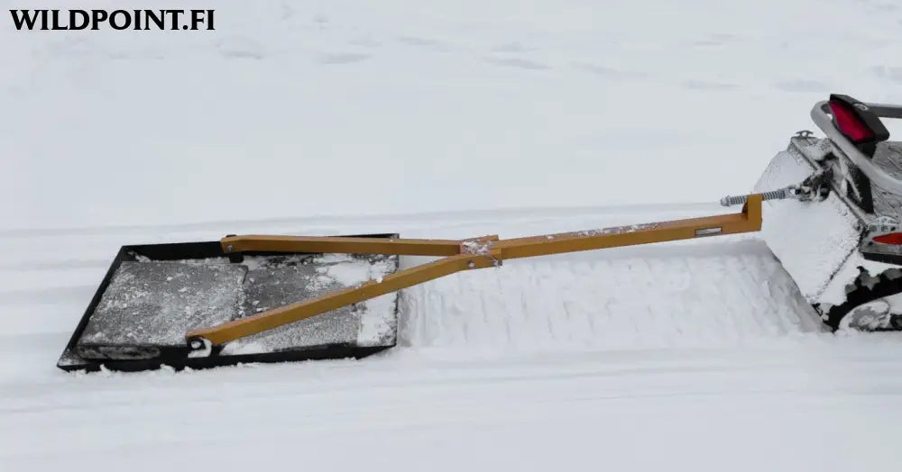 Haghus latuhöylä ski track machine fis mitoilla