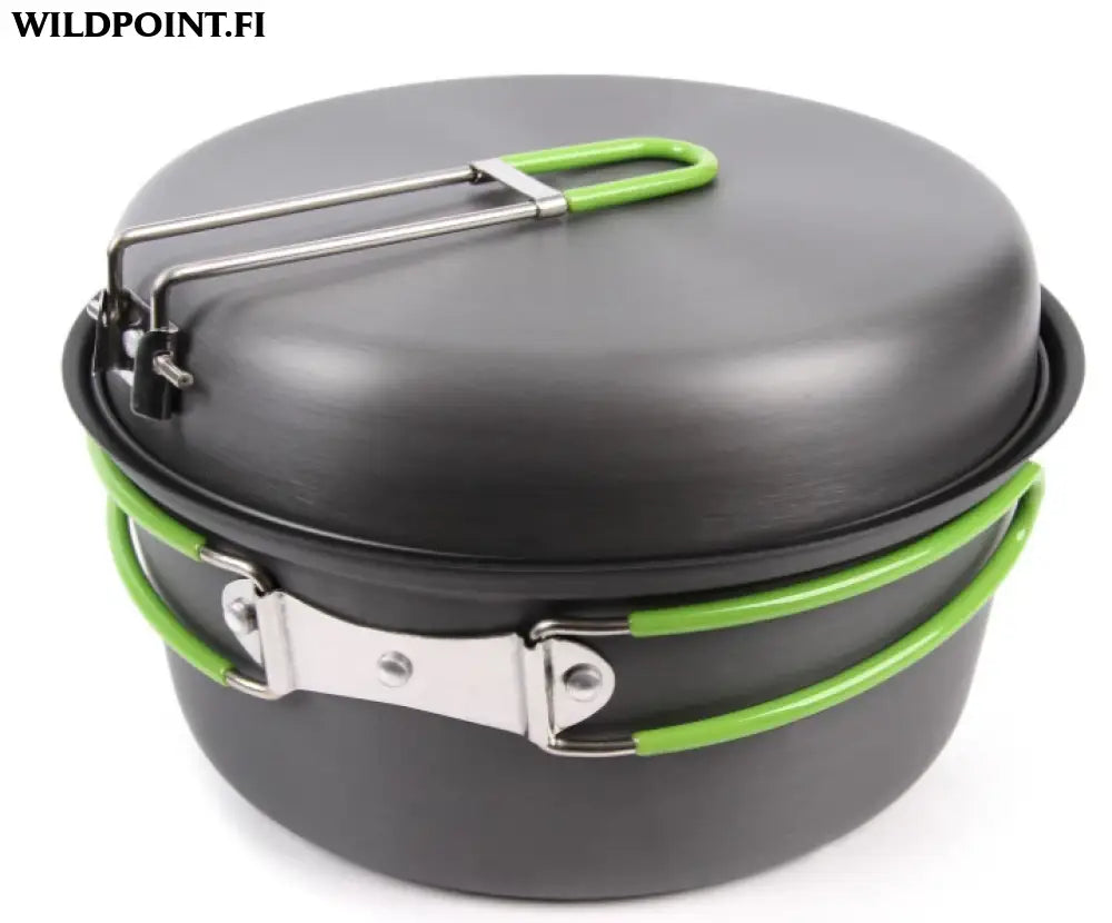 Haghus non stick 3-osainen retkipannu- ja kattilasarja