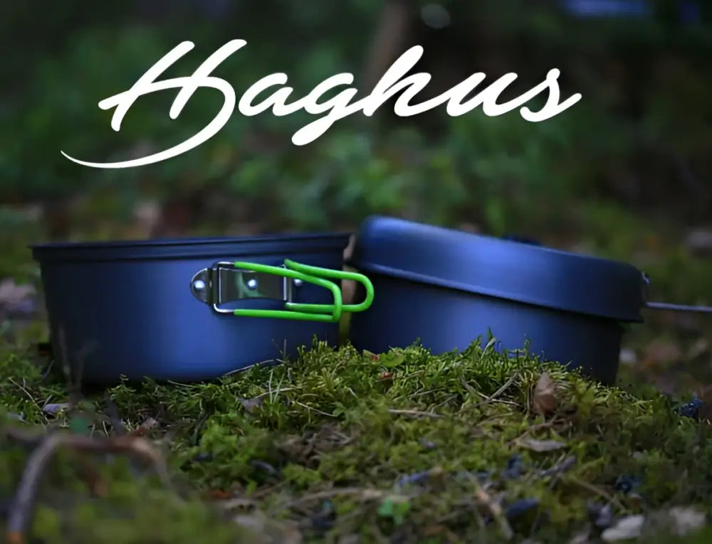 Haghus non stick 3-osainen retkipannu- ja kattilasarja - retkeilyvarusteet verkkokaupasta 47,90 €