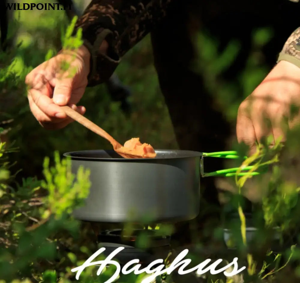 Haghus non stick 3-osainen retkipannu- ja kattilasarja