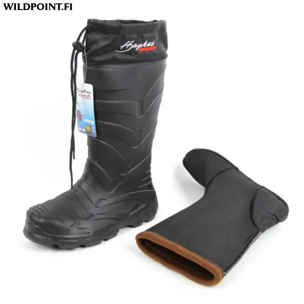 Haghus qwalk eva pitkä kevytsaapas irtovuorella