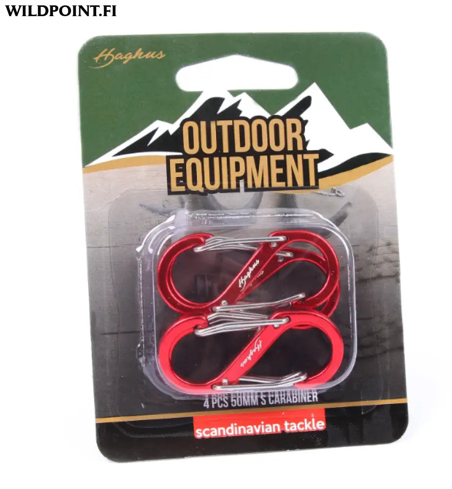 Haghus s karabiini 50mm 4kpl sarja
