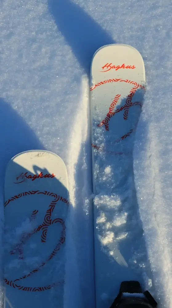 Haghus skinner liukulumikenkä pivot siteillä - 125cm 145cm ja 160cm - liukulumikengät - retkeilyvarusteet verkkokaupasta