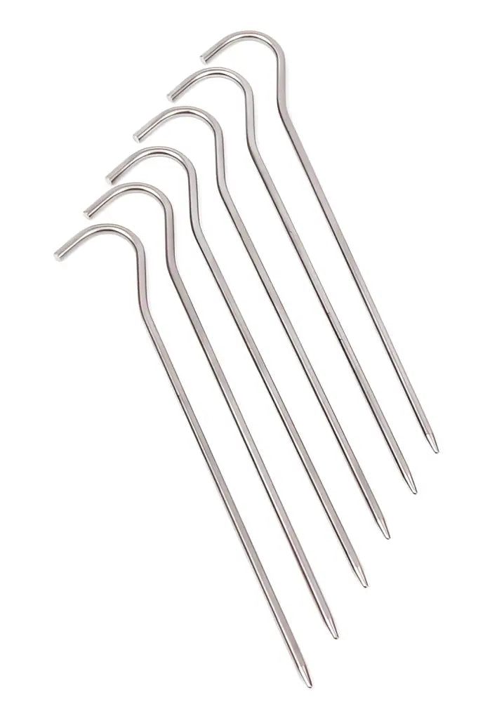 Haghus titaani pro telttakiilat 6kpl - wildpoint retkeilyvarusteet verkkokaupasta 23,90 €