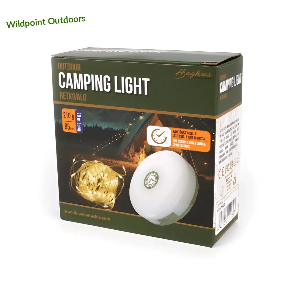 Haghus valonauha 10m retkeilyvalaisin 3w - wildpoint retkeily 14,90 €