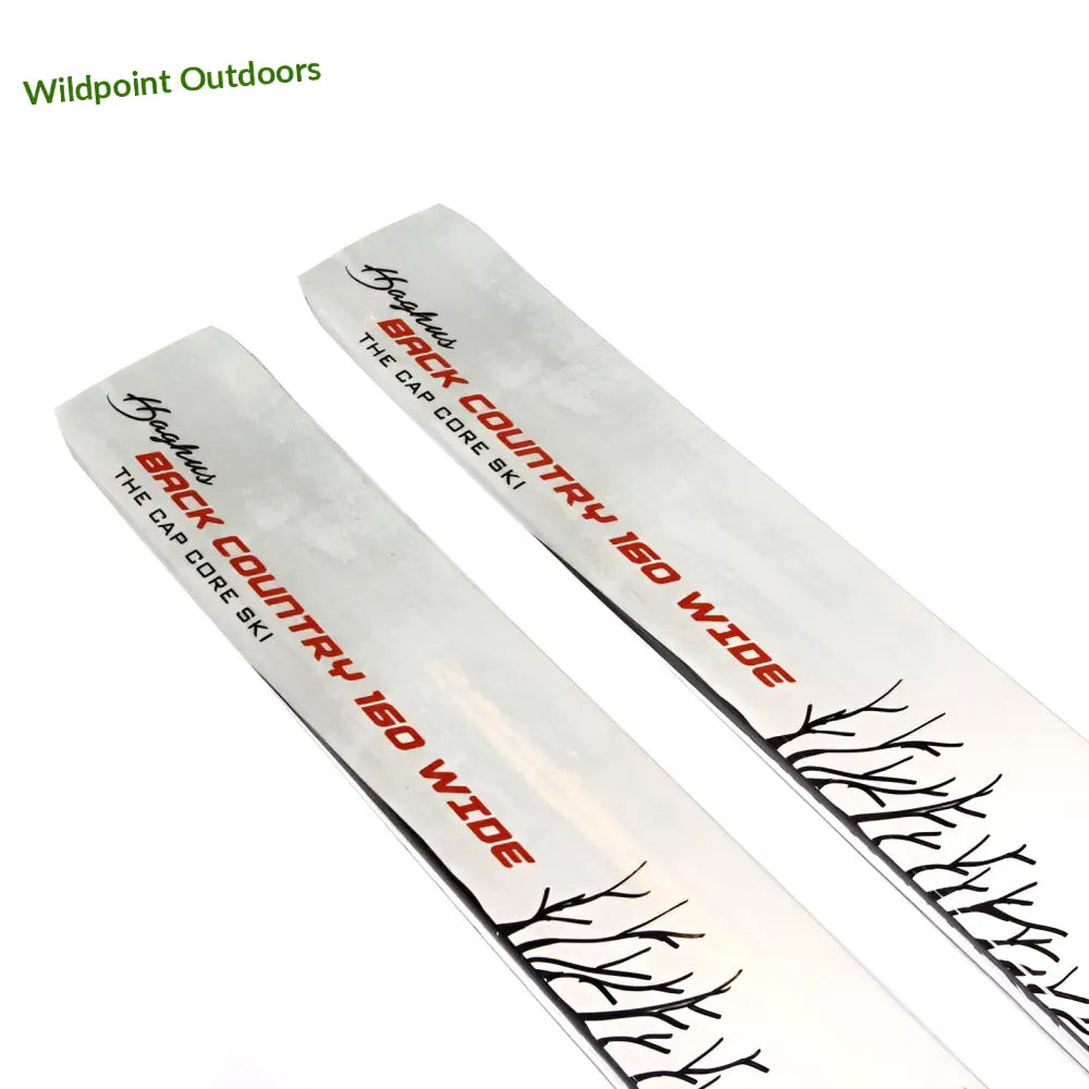 Haghus wide160cm risukko metsäsukset inserteillä - wide 160cm sukset - leveät retkeily 104,90 €