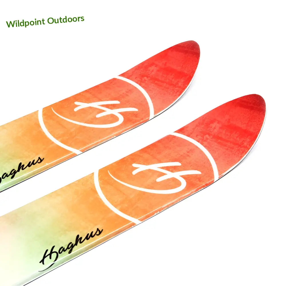 Haghus wide160cm risukko metsäsukset inserteillä - wide 160cm sukset - leveät retkeily 104,90 €