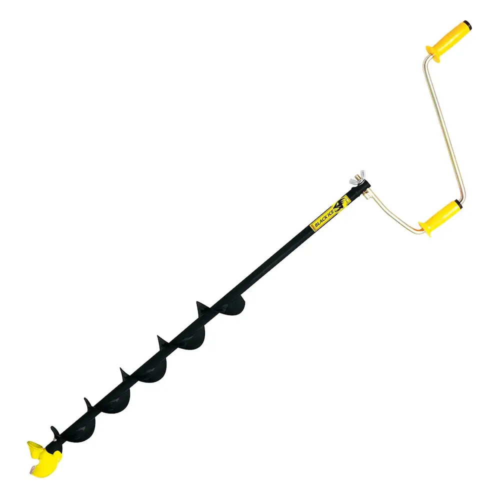 Heinola black ice jääpora - kolme kokoa - kuivalle jäälle - 4.5’’ - 155mm - auger - retkeilyvarusteet verkkokaupasta