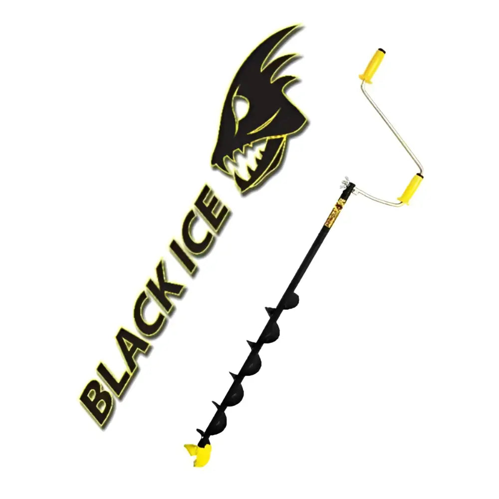 Heinola black ice jääpora - kolme kokoa - kuivalle jäälle - auger - retkeilyvarusteet verkkokaupasta