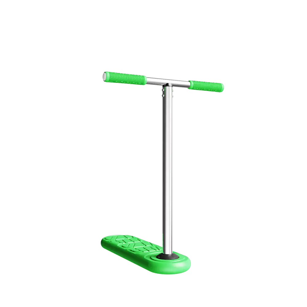 Indo 670 green gravity - 9-15 years old / green gravity - trampoline scooters - wildpoint outdoors retkeilyvarusteet