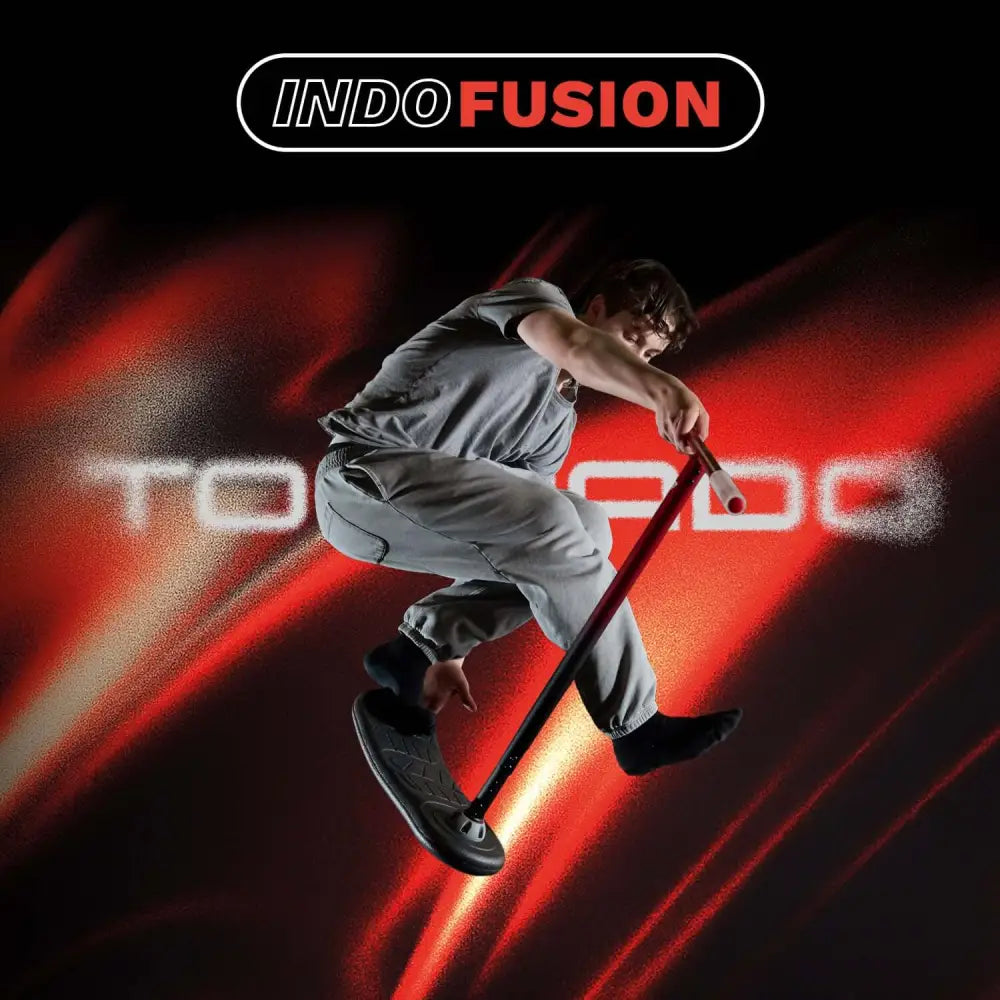 Indo fusion tornado - limited edition trick scooter - 12+ years old / red-black - trampoline scooters