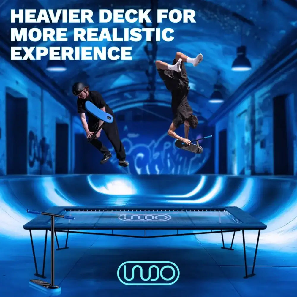 Indo pro v2 trick scooter - 12+ years old / blue-matt black - trampoline scooters - wildpoint outdoors